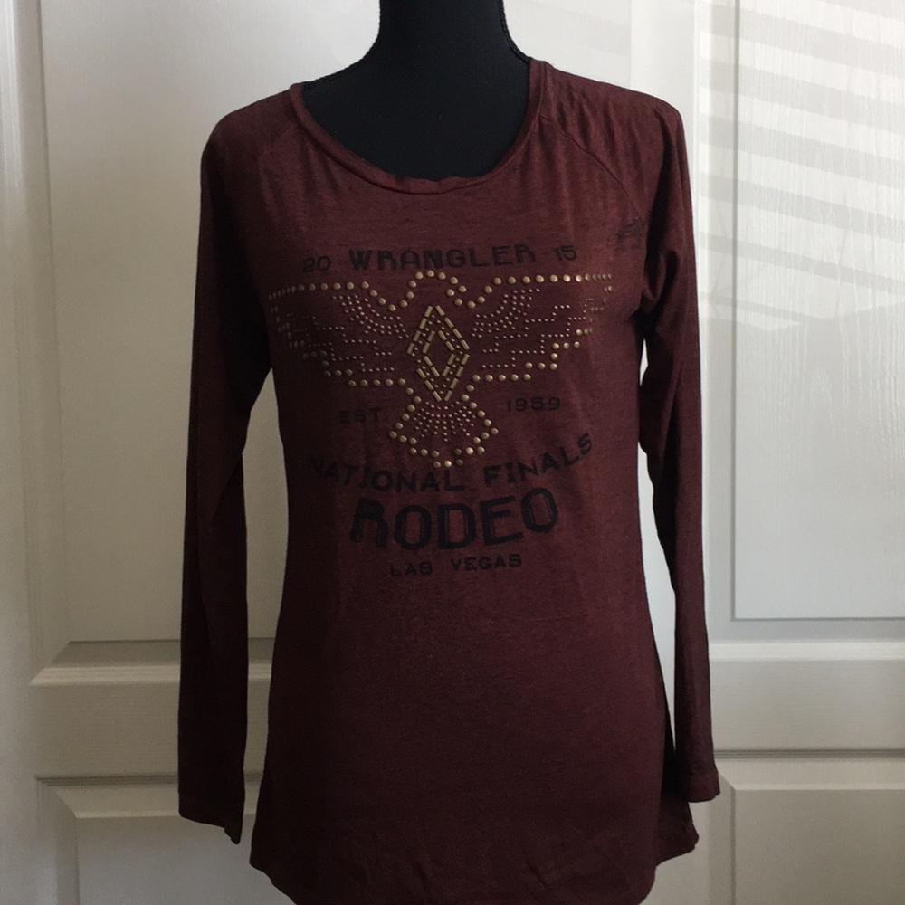 2015 NFR Ladies Long Sleeve Tee